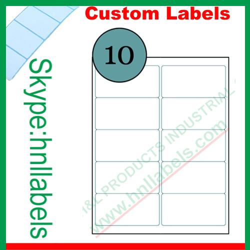 Buy cheap 10Up Avery Labels (99.1 x 57mm) Compatible Avery Labels L7173/J8173 from wholesalers