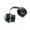 Buy cheap SC ODVA Fiber Optic Adapter IP68 Waterproof Connector MPO FTTA from wholesalers