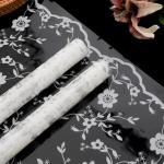 Yitong imitation lace lace transparent cellophane bouquet waterproof flower