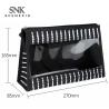 Buy cheap Clear Transparent Zipper PVC Polyester Makeup Cosmetic Bags from wholesalers