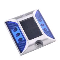 Buy cheap Aluminum Square Flashing 5000mcd IP68 Blue Road Markers OEM product