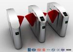 Bi Directional Turnstile Barrier Gate Security Optica Indoor Outdoor Flap