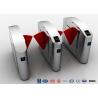Buy cheap Bi Directional Turnstile Barrier Gate Security Optica Indoor Outdoor Flap Entrance from wholesalers