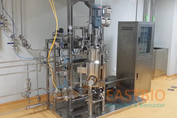 Buy cheap 300L Mechanical Stirred Stainless Steel Bioreactor Fermenter Floor Stand from wholesalers