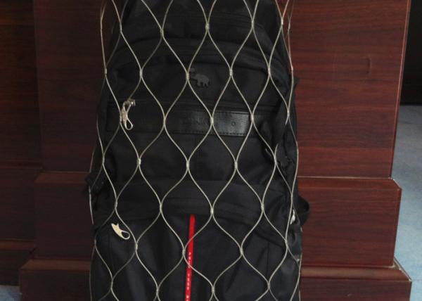 Buy cheap Stainless Steel Anti Theft Backpack Mesh 1.2-3.2mm Wire Diameter For Safety from wholesalers