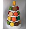 Buy cheap Food Safe Clear PET Macaron Packing Box Cake Roll Snow Crisp Baking Cookies Pastry Box from wholesalers