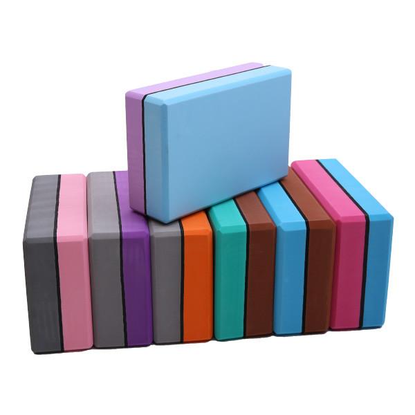 Buy cheap 40 Degree 23*15*7.5cm Yoga Exercise Equipment Two Color Eva Yoga Brick from wholesalers