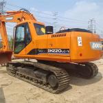 Used Doosan DH220LC-7 Excavator Machine 22 Ton High Maneuverability Second Hand
