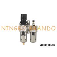 Buy cheap AC3010-03 SMC Type FRL Air Filter Regulator And Lubricator Combo product