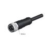 Buy cheap Waterproof M12 PA66 Electrical Circular Connector 17 Pin IP67 ROHS from wholesalers