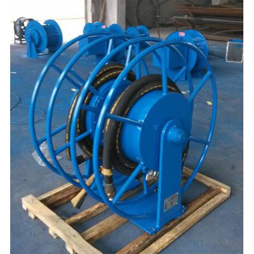 Buy cheap Mortor Driven Metal Hose Reel , Heavy Duty Hose Reel Safe Transportation from wholesalers