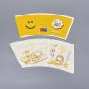Buy cheap High Stiffness Paper Cup Fan For Salad Bowl Flexo Printig And Customized Color from wholesalers