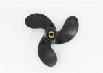 Black Suzuki Boat Propellers , Aluminum Suzuki Df25 Propeller A520 7 1/2x6