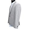 Buy cheap Strips Slim Fit Tailored Suits All Season Men'S Light Grey Mel Decorative from wholesalers