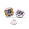 Buy cheap high quanlity promotion ABS portable waist clip hanging pedometer gift printed logo from wholesalers