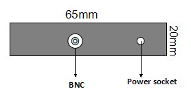 Fiber optic extender ip+power supply Ethernet Over Coax Extender with 2 BNC ports & 1 rj45 port