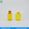Buy cheap 70ml/120ml/200ml/280ml/300ml yellow square bottle cosmetic bottle condition from wholesalers