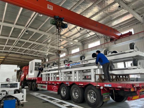 900kW Automated 3PE Steel Epoxy Powder Anti Corrosion Pipe Coating Production