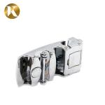 Metal Zinc Alloy 35mm Reversible Belt Buckle With Carving Surface Treatment