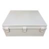 Buy cheap Hinge Type Plastic Junction Box Grey Color Customs Design Holes Opening Service from wholesalers