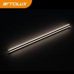 A2102 Surface Mounted LED Glass Clip Light 1000*24*12mm DC12V 7.2W/m SMD2835