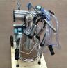 Buy cheap Single Bucket Portable Vacuum Pump Milking Machine With 250 l / Min Vacuum Pump Capacity from wholesalers