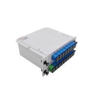 Buy cheap PLC Fiber Optic Beam Splitter LGX 1X16 Good Channel To Channel Uniformity product