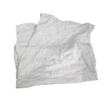 100% cotton 50LB Cut Reused White Sheetting Rags cutting pieces White Sheeting
