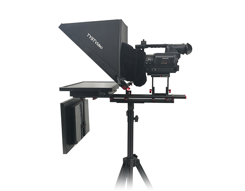 24M2H 24 inch Built-in Prompter Computer for Speech Studio Dual Screen Teleprompter