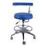 Buy cheap Height Adjustable Hospital Furniture Chair Micro Fiber Leather Round Shape Dentist Stool from wholesalers