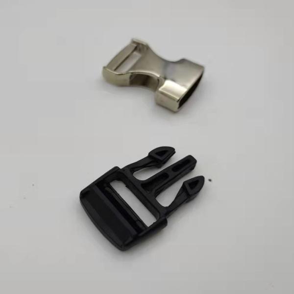Buy cheap Customized Metal Side Release Buckle 3/5'' 3/4'' Zinc Alloy Belt Buckle from wholesalers