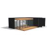 Buy cheap Waterproof Portable Living Container House Luxury Customized Combined 20GP from wholesalers
