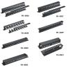 Buy cheap 19 Inch 1u Network Cable Management Rack Mount Thickening AMP Type With Metal Cover YH4037 from wholesalers