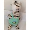 Buy cheap Plush toy stuffed toy zebra jungle forest wild overalls holiday gift animal cartoon cute toy from wholesalers