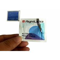 Buy cheap Iso13485 30x60mm Individually Wrapped Alcohol Swabs For Medical Wipes product