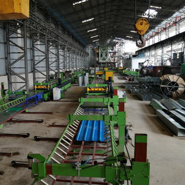 Buy cheap PPGI 0.5mm Metal Roofing Roll Forming Machine Compact Design from wholesalers