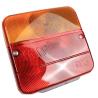 Buy cheap Red And Amber Color Trailer Lamps Waterproof Trailer Tail Lights PC Material from wholesalers