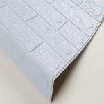Interior Wall Protection 3D Brick 3D Stone PE Foam Wallpaper with Smoke-Proof