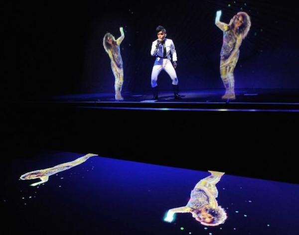 Buy cheap Stage Projection Musion Foil Hologram Projection Equipment Reflective Transparent Film from wholesalers