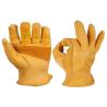 Buy cheap Construction Leather Safety Gloves , Split Leather Work Gloves S - 2XL from wholesalers
