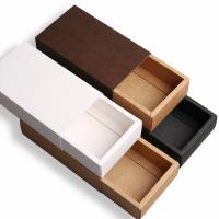 Buy cheap Drawer Style Custom Printed Boxes Durable 350g Brown Kraft Paper Material product