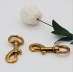 Mass production bag accessories OEB color zinc alloy metal snap hook d ring 15.1