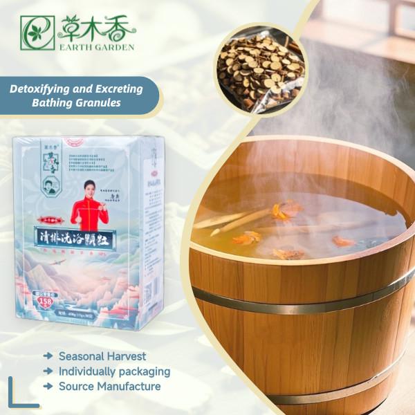 Buy cheap Detoxifying And Excreting Herbal Essences Granules Foot Bath Soak For Detox from wholesalers