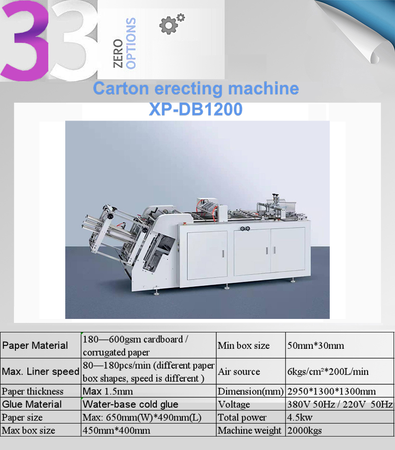 380V / 220V Paper Box Manufacturing Machine long service life