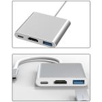 Laptop Type C HDMI HUB 4K Dock Station Adapter With PD USB 3.0 Port