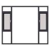 Buy cheap Aluminium Thermal Break Casement Windows in Traditional Design with Swing Open Style from wholesalers