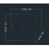 Buy cheap Hexagon Creative Led Signs Screen Customized hex led display Full Color led display from wholesalers
