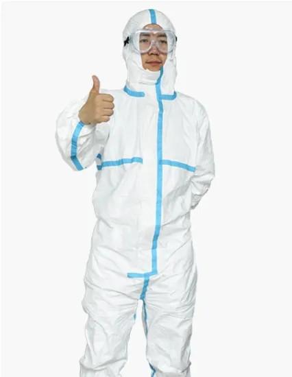 Buy cheap Custom Disposable Protective Gowns Waterproof Coverall Medical Grade Anti Epidemic from wholesalers