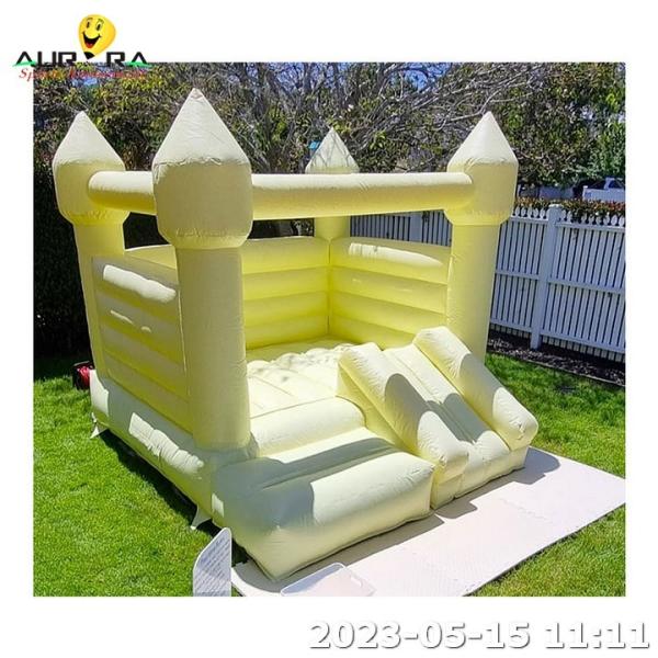 Buy cheap Outdoor Commercial Inflatable Bounce House With Slide For Toddlers Soft Play Party from wholesalers