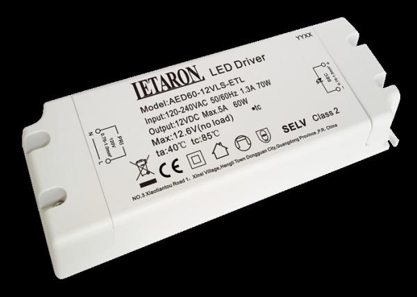Buy cheap VI Certified Constant Voltage LED Power Driver 60W 12V For Bathroom Lighting from wholesalers